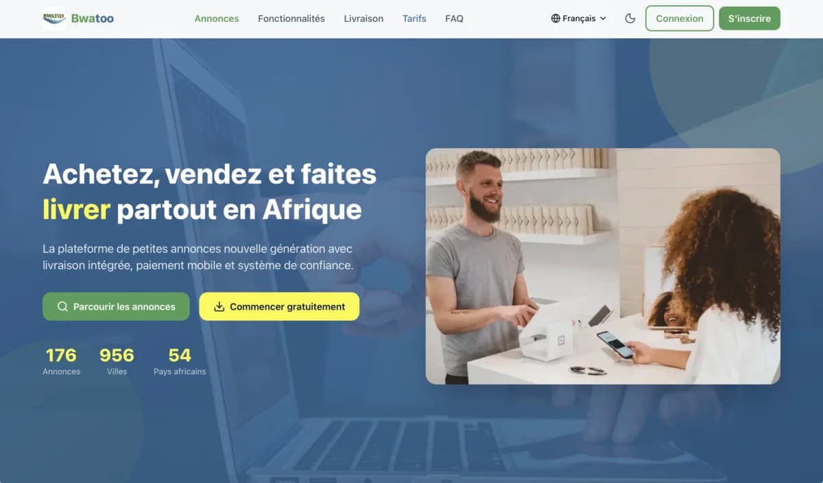 Bwatoo — Multi-Country Classifieds Platform for Africa